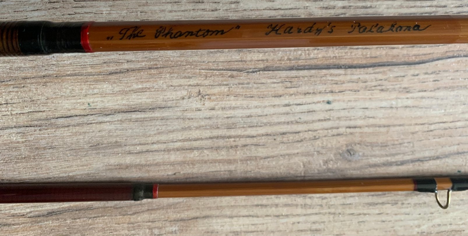 Hengelsport splitcane hardy phantom palakona vliegenhengel, Ophalen, Zo goed als nieuw, Werphengel