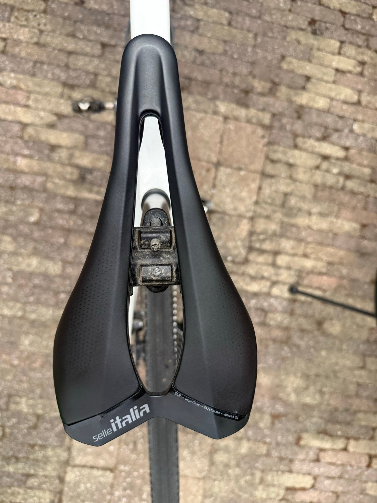Selle Italia SLR Superflow Zadel - Zo goed als nieuw, Overige materialen, Ophalen of Verzenden, Zo goed als nieuw, Zadel