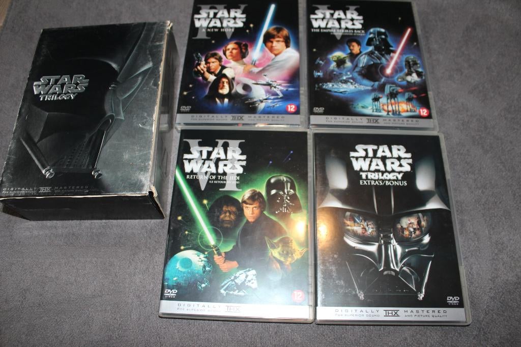 DVD Star Wars Trilogy, 1960 tot 1980, Gebruikt, Science Fiction en Fantasy, Ophalen of Verzenden
