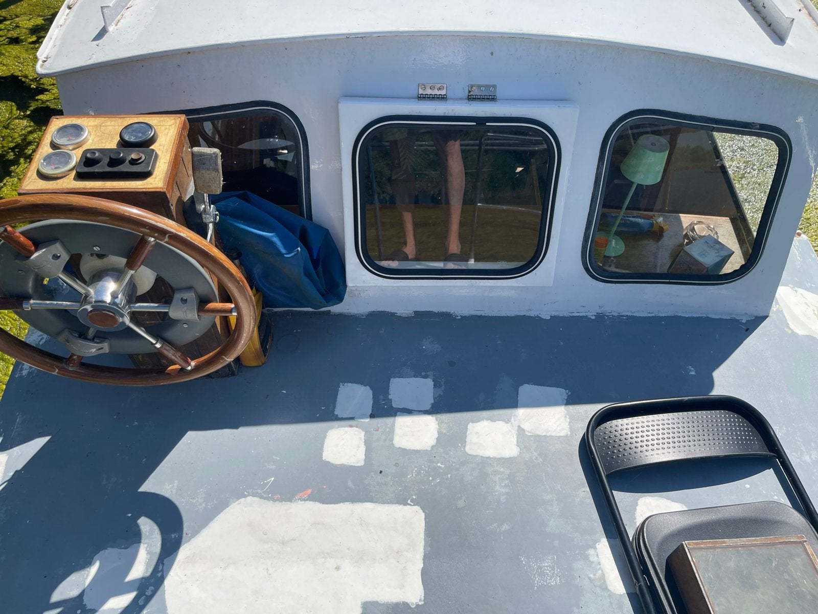 Moterjachtje 9m met BMC motor, autopilot, zonnepanelen, Gebruikt, Binnenboordmotor, Keuken, Diesel