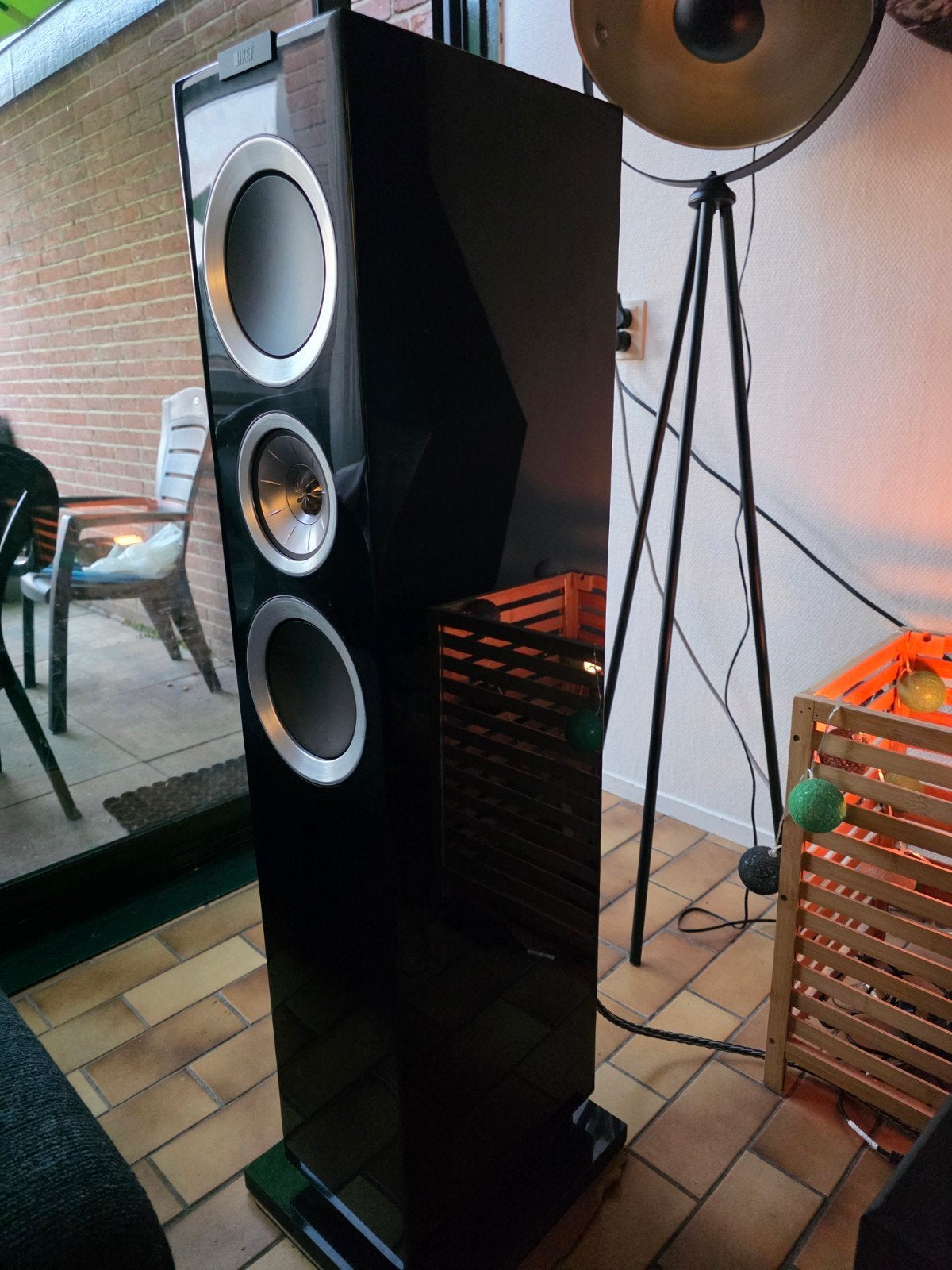 KEF R700 | Vloerstaande luidsprekers | High end + graniet, Ophalen, Zo goed als nieuw, 150 watt of meer, KEF