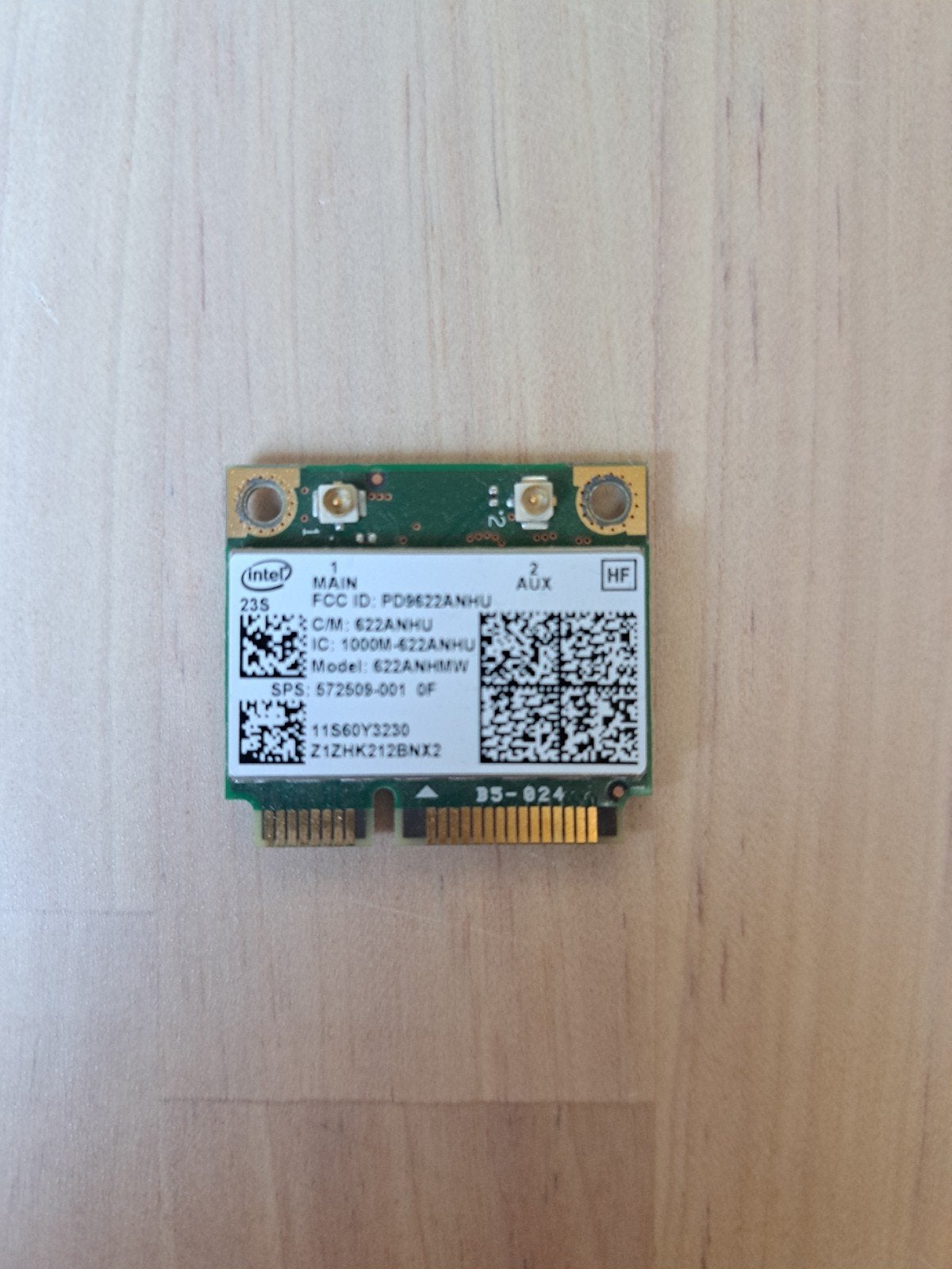 Intel Centrino Advanced-N 6200 Wifi Kaart, Ophalen of Verzenden, Zo goed als nieuw, Intern, Intel