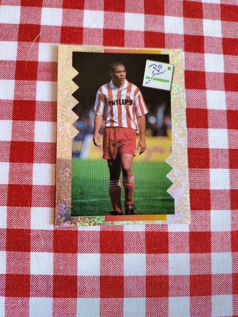 Panini plaatje sticker Ronaldo PSV  no 411  1996, Ophalen of Verzenden, Zo goed als nieuw, Plaatje