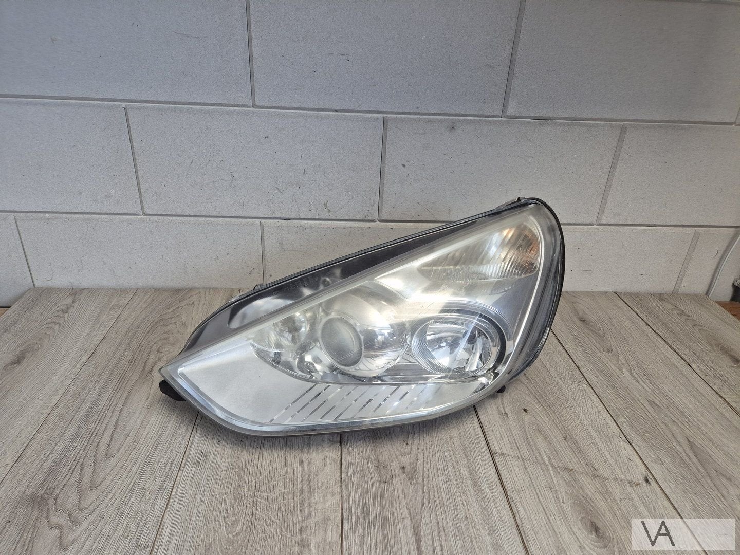 Ford S-max Smax en galaxy 2006 tot 2011 koplamp links lens, Gebruikt, -, -, Ophalen of Verzenden