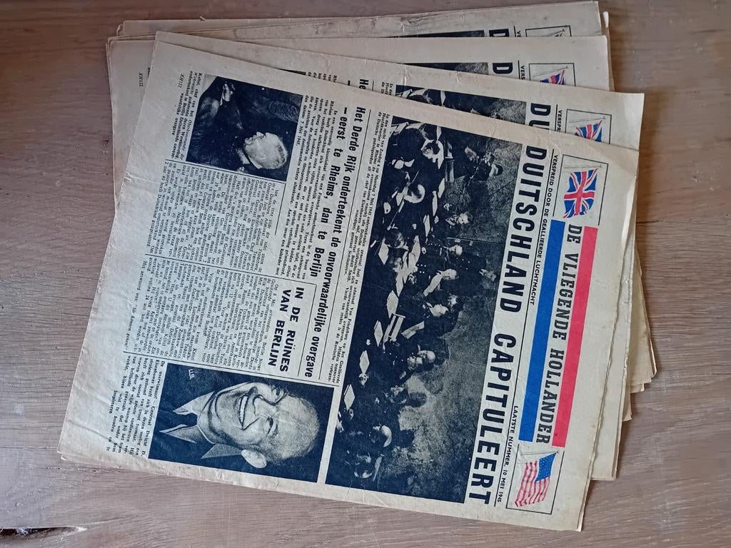 Vliegende Hollander laatste uitgave, Verzamelen, Militaria | Tweede Wereldoorlog, Ophalen of Verzenden, Nederland, Boek of Tijdschrift