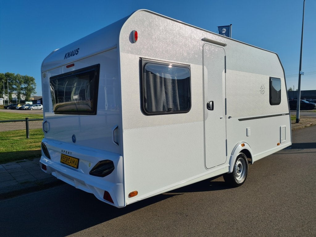 Knaus Sport 450 FU -2025-, Caravans en Kamperen, Rondzit, Bedrijf, Overige typen, 5 tot 6 meter