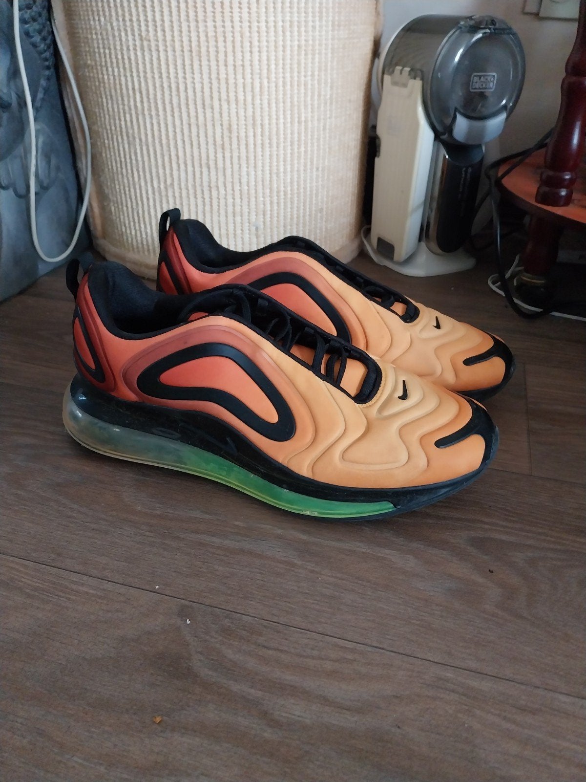 Nike Air Max 720 Oranje/Zwart Heren Sneakers Maat 45, Kleding | Heren, Schoenen, Overige kleuren, Nike, Ophalen of Verzenden, Sneakers of Gympen