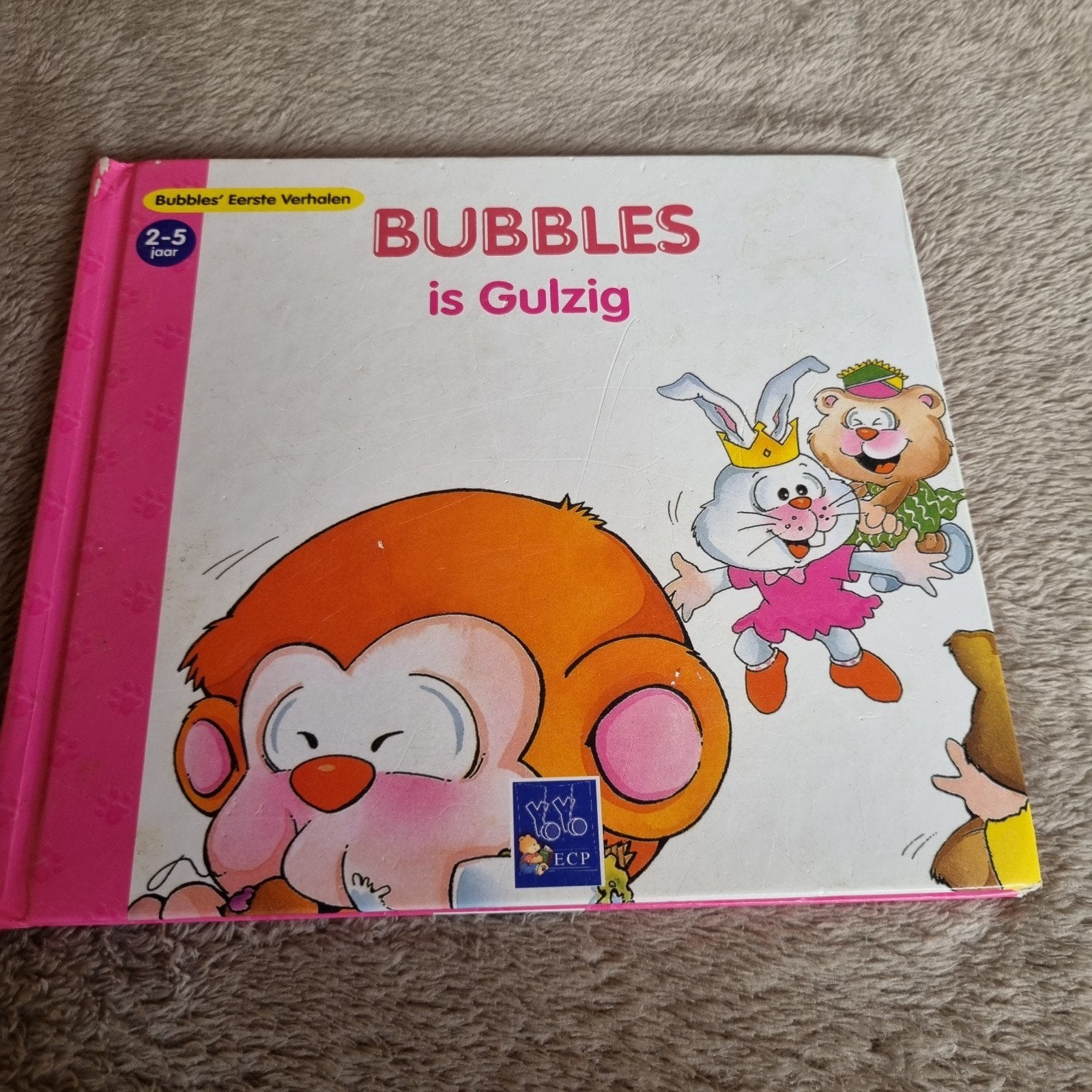 Bubbles is Gulzig - Bubbles' Eerste Verhalen, Boeken, Ophalen of Verzenden, Gelezen, Fictie algemeen, Voorleesboek