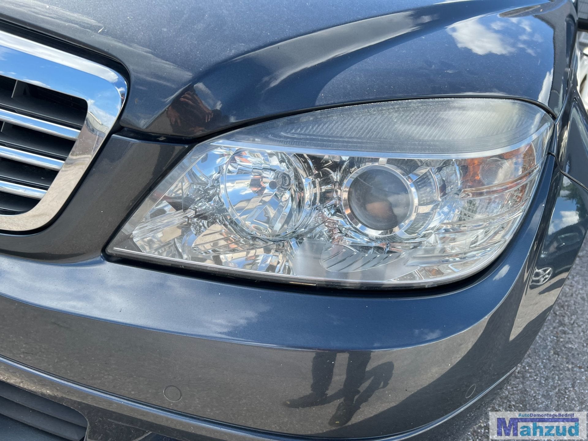 MERCEDES C KLASSE W204 S204 links koplamp 2007-2010, Gebruikt, Mercedes-Benz AG, Mercedes-Benz, Ophalen of Verzenden