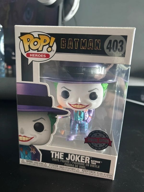 Funko Pop: 403 The Joker, Ophalen of Verzenden, Zo goed als nieuw