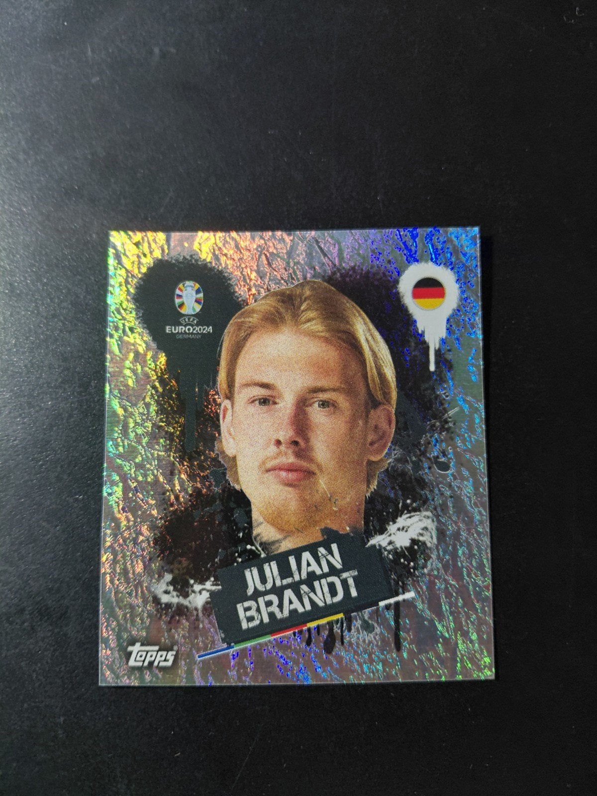 julian brandt (duitsland) ajax/dortmund topps ek 2024, Verzenden, Nieuw, Ajax, Poster, Plaatje of Sticker