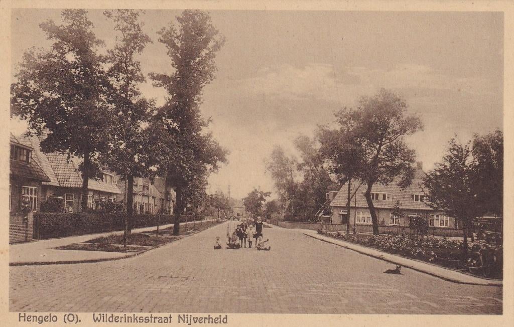 Hengelo, Wijk., Verzenden, 1920 tot 1940, Ongelopen, Overijssel