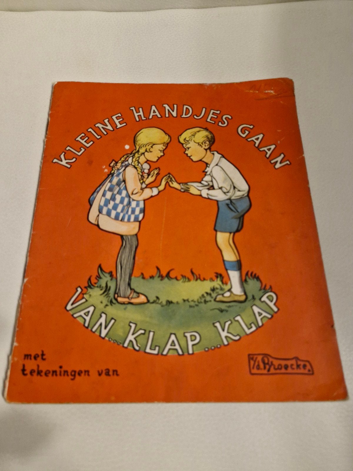 Vintage kinderboek: Kleine Handjes Gaan Van Klap Klap, Boeken, Ophalen of Verzenden