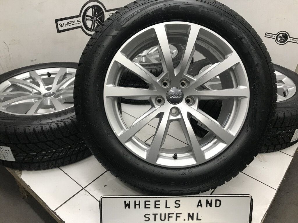 Audi A8 lichtmetaal velgen 18"inch Winterbanden 5x112, Ophalen, Nieuw, 18 inch, Banden en Velgen