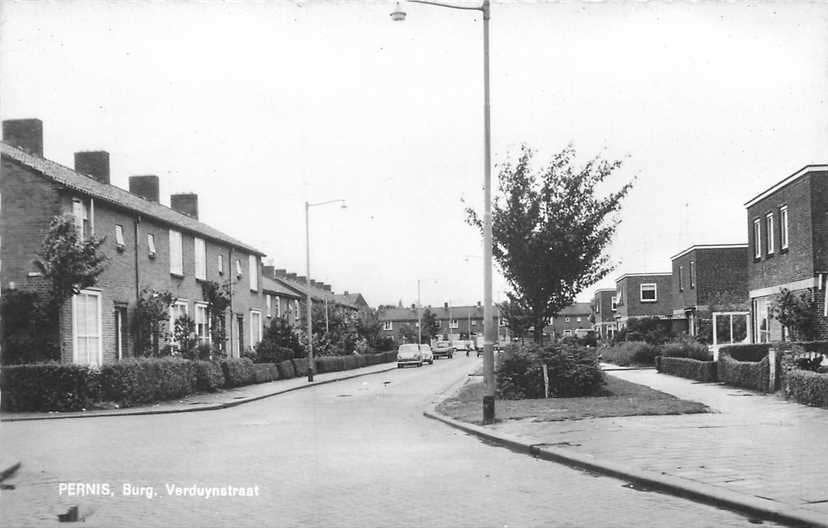 300-207-007 Pernis Rotterdam Burg. Verduynstraat, Verzenden, Voor 1920, Zuid-Holland