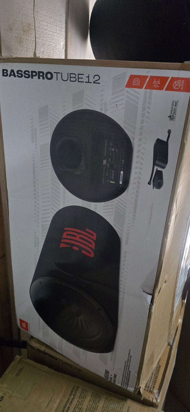 JBL BassPro Tube 12 inch actieve subwoofer, Ophalen of Verzenden, Zo goed als nieuw