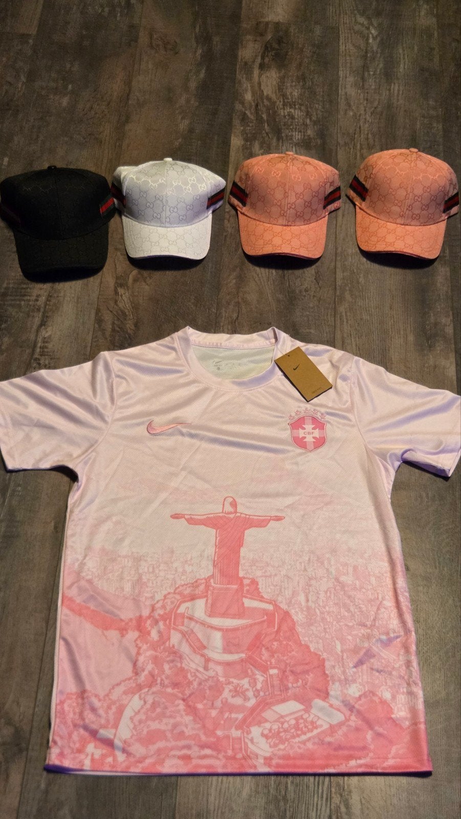 Voetbal t-shirt te koop en petten, Kleding | Heren, Hoeden en Petten, Nieuw, Pet, Gucci, One size fits all