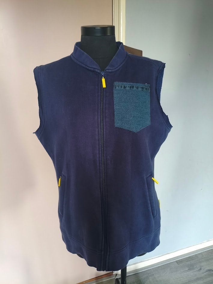 Nieuw Zeeman limited edition fleece bodywarmer, Blauw, Zeeman, Maat 42/44 (L), Nieuw