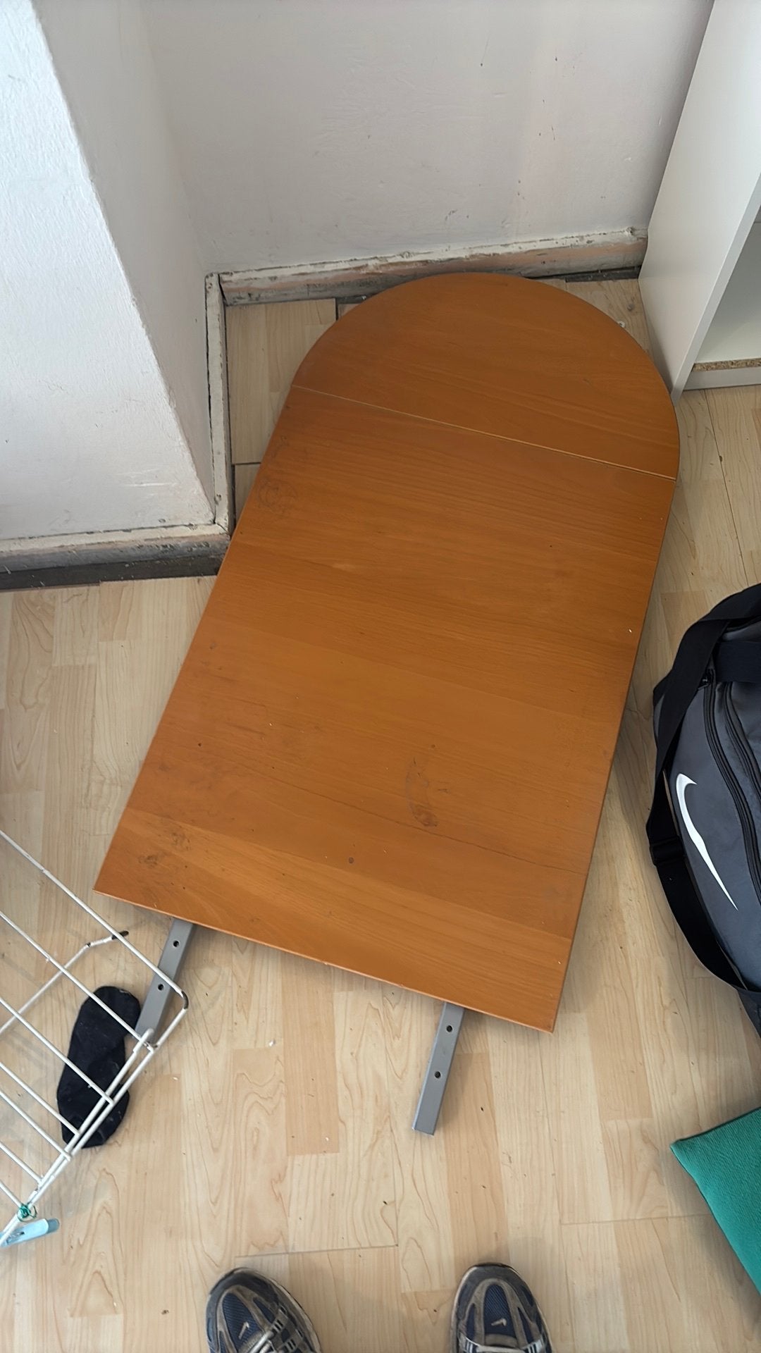 Ikea hoekbureau GALANT met ronde uiteinden, Ophalen, Gebruikt