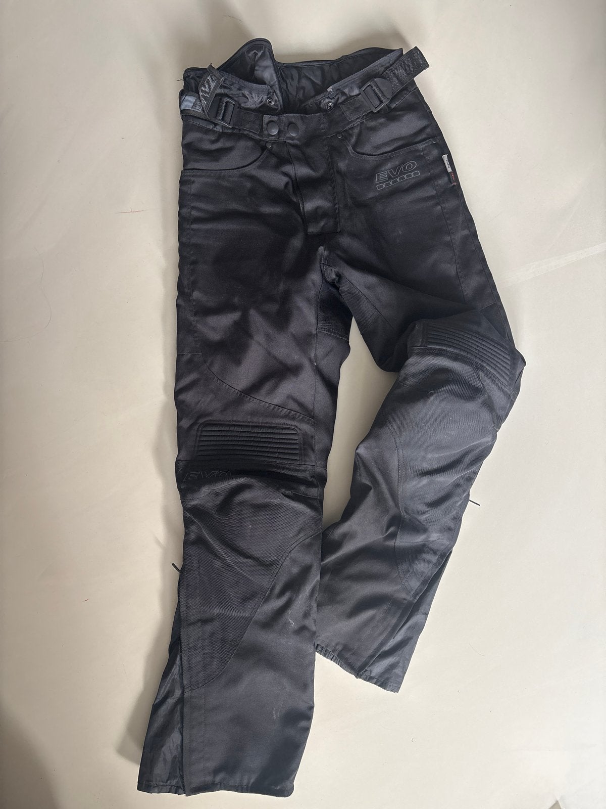 EVO Motorbroek Textiel Zwart - Comfortabel & Beschermend, Ophalen of Verzenden, Tweedehands, Heren, Broek | textiel