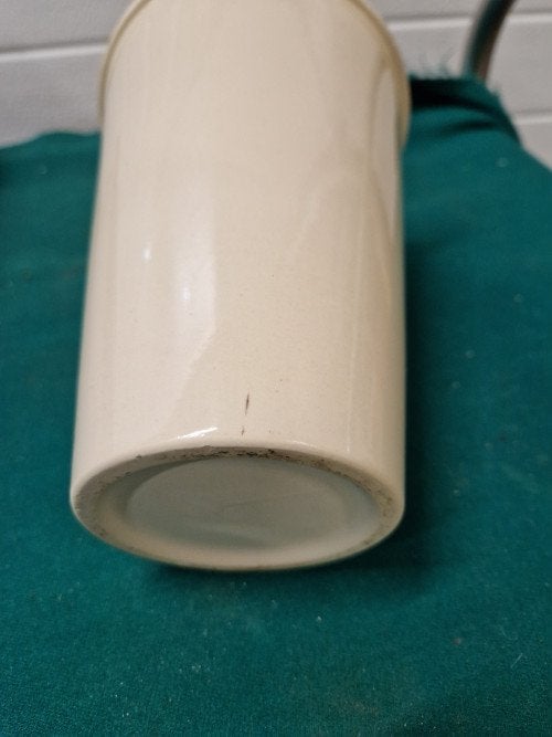 Bloempot creme gelakt, Ophalen of Verzenden, 'T Olde Gre-j, Info@toldegrej.nl, Endepoelstraat 20f Didam