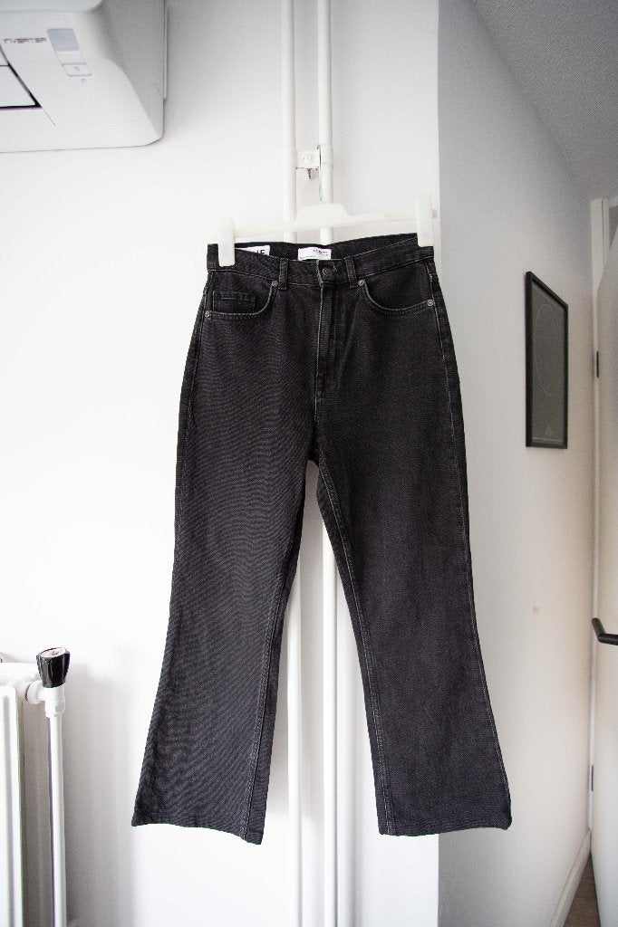 Zwarte flared jeans Selected Femme maat 27 lengte 32, Zwart, Selected Femme, Ophalen of Verzenden, Zo goed als nieuw
