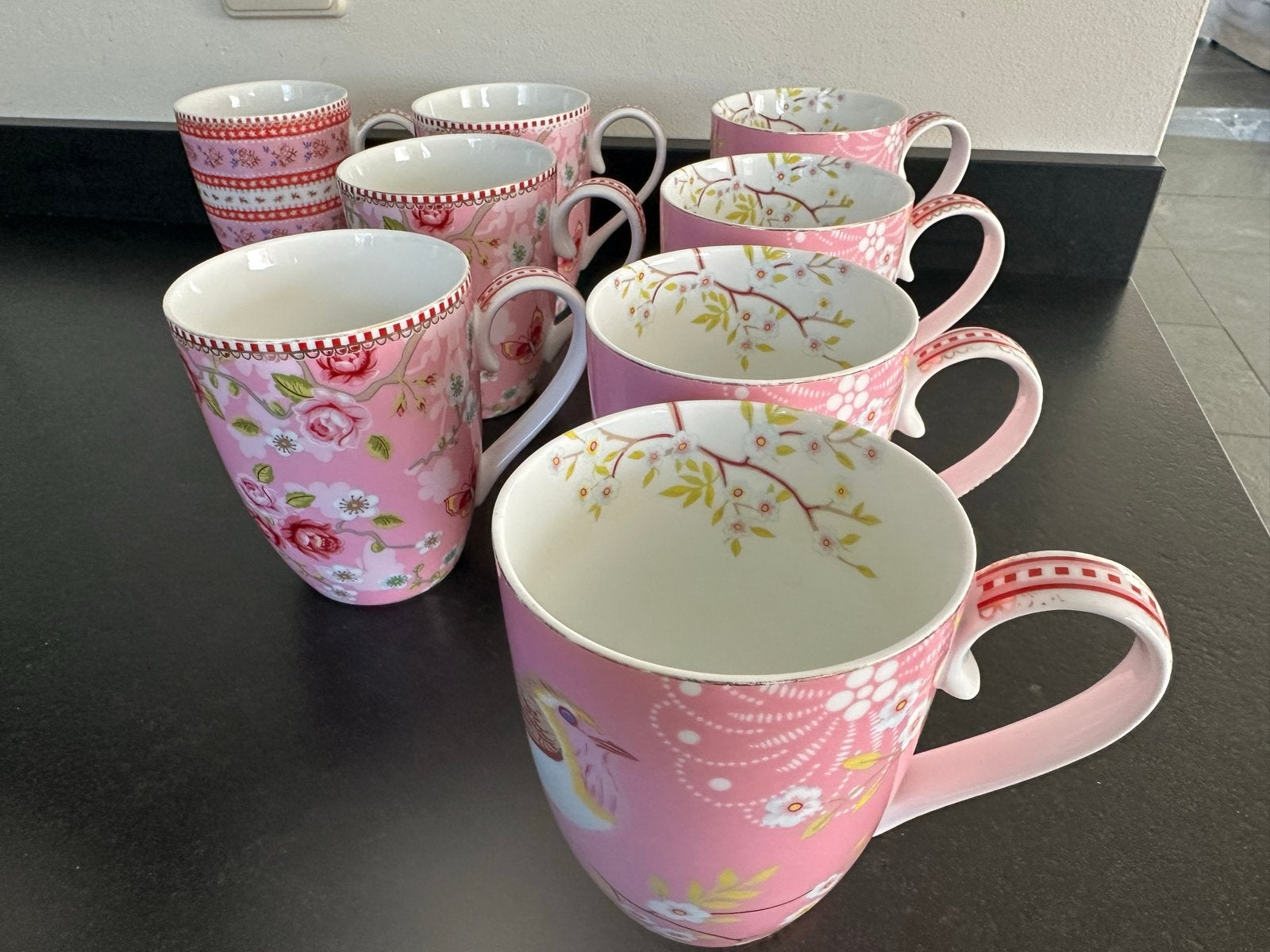 Pip Studio mokken - Diverse designs - Zo goed als nieuw, Keramiek, Ophalen of Verzenden, Zo goed als nieuw, Overige stijlen