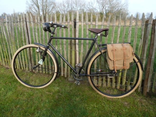 antieke fiets oldtimer classic oorlogsfiets WWII vintage, Fietsen en Brommers, Ophalen, Gebruikt, Overige merken