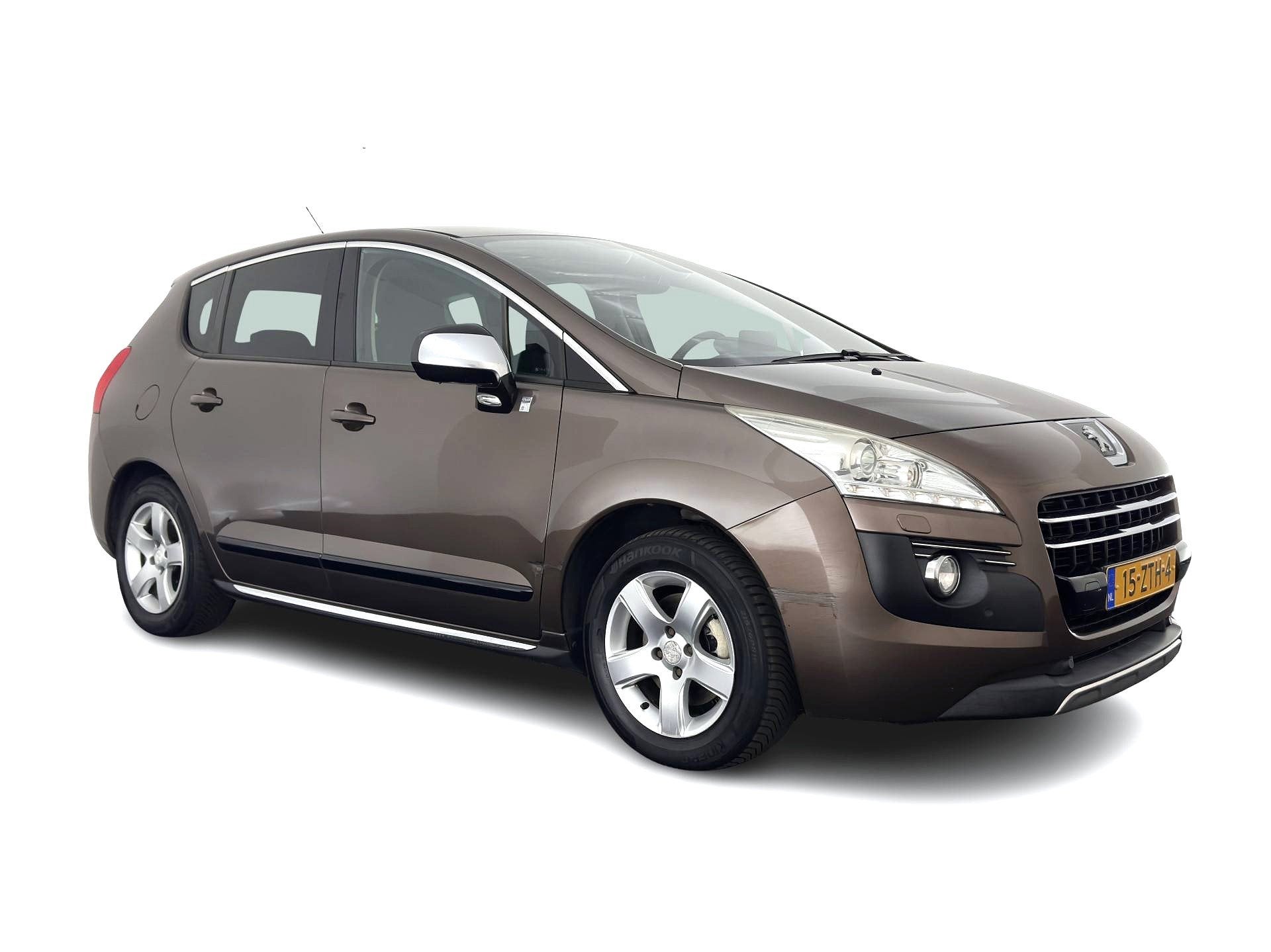 Peugeot 3008 2.0 HDiF HYbrid4 Blue Lease Aut. *NAVI-FULLMAP, Auto's, Automaat, Euro 5, Stof, Zwart