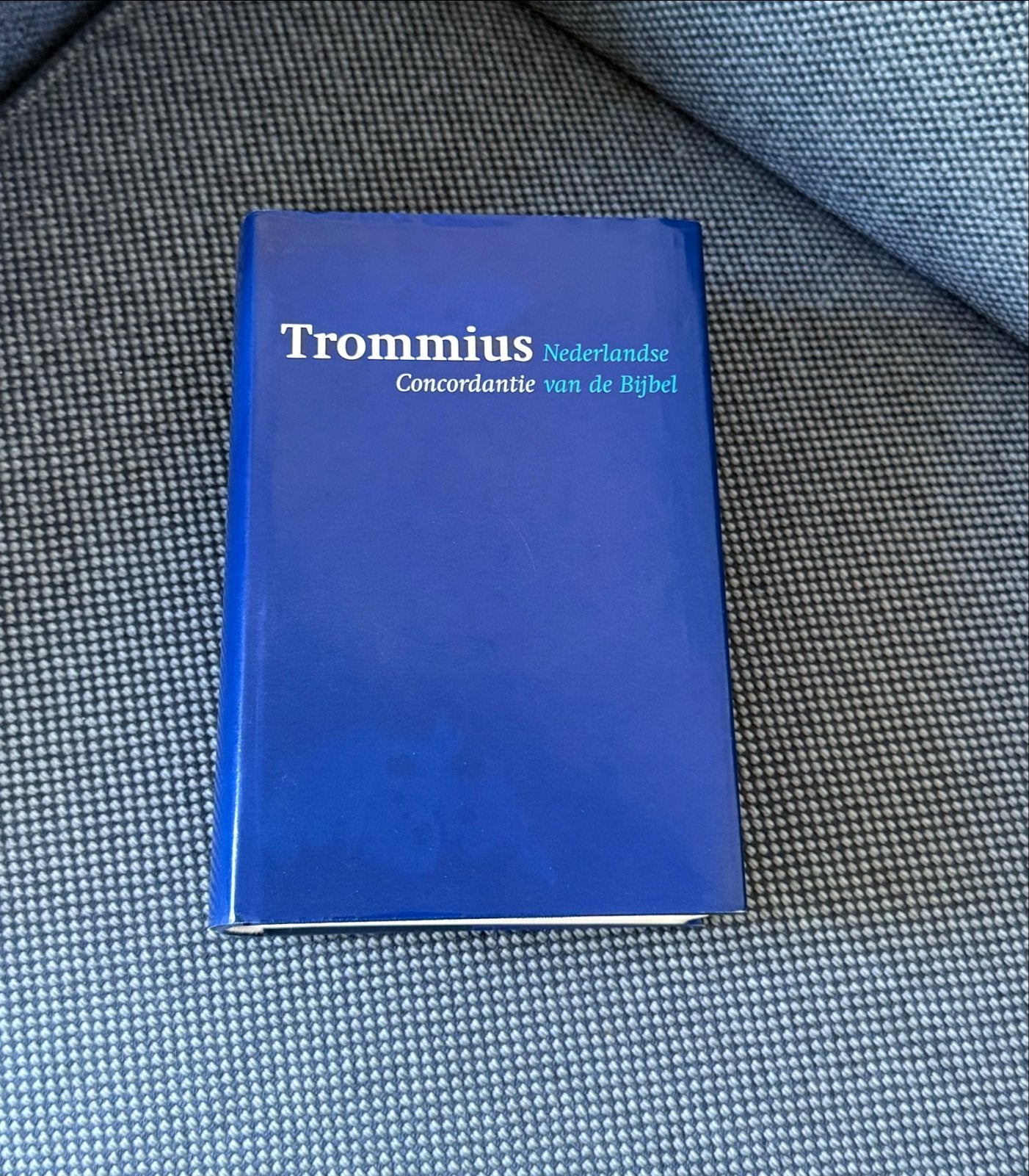 Trommius - Nederlandse condordantie van de Bijbel, Ophalen of Verzenden, Gelezen, Christendom | Protestants