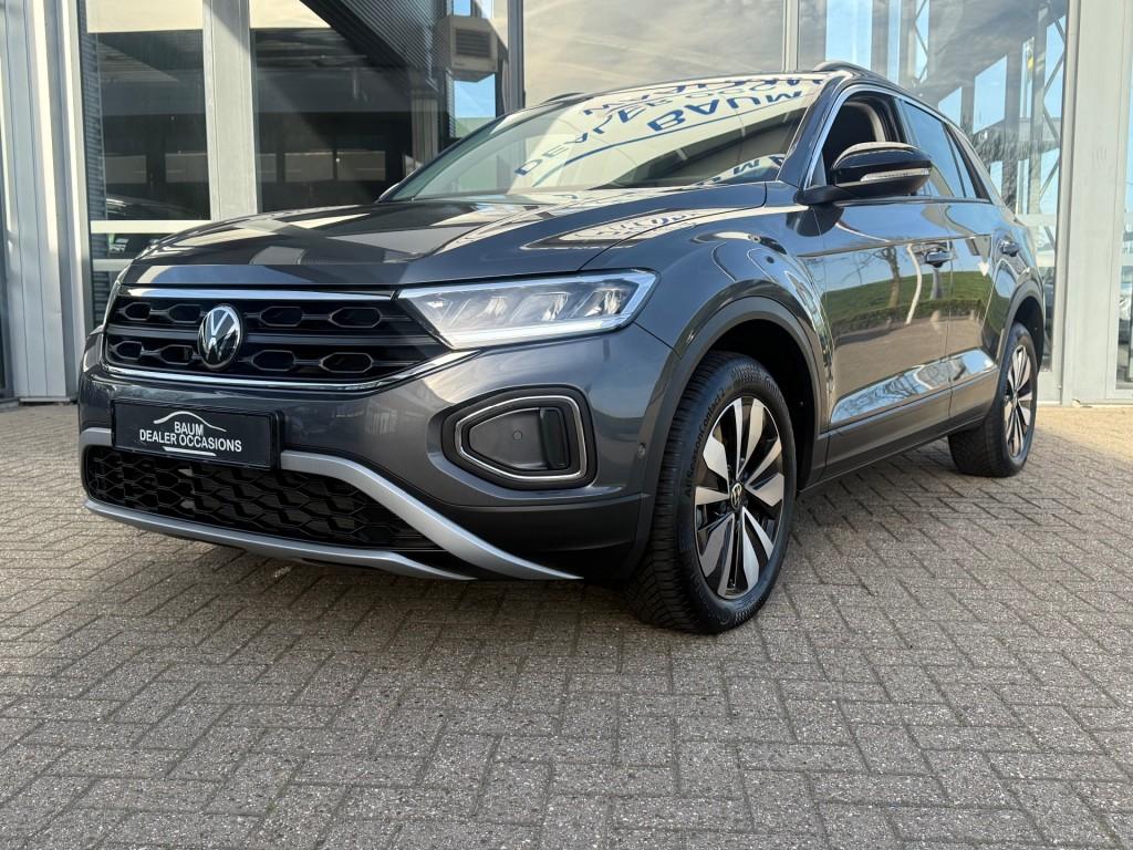 Volkswagen T-ROC 1.0 TSI GOAL EDITION AIRCO PDC NAVI STOELVW, Gebruikt, Huisgarantie, Met garantie (alle), 116 pk