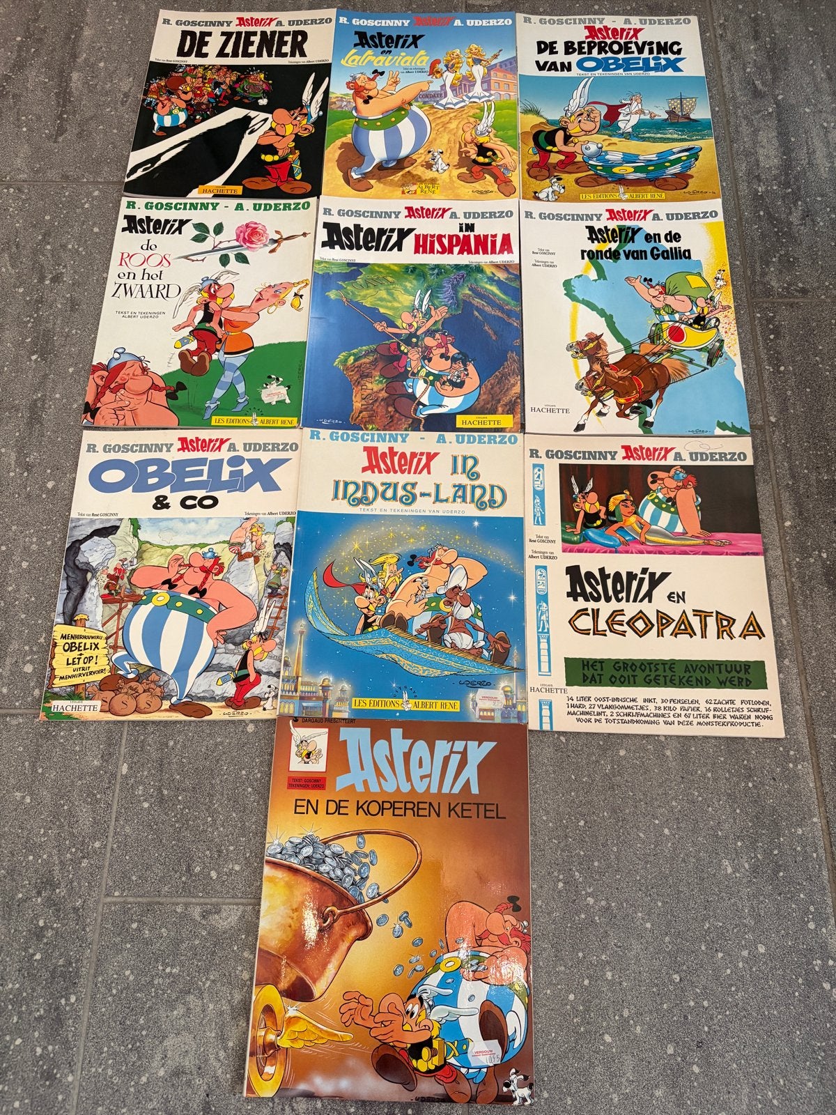 Collectie Asterix & Obelix stripboeken, Boeken, Meerdere stripboeken, Ophalen, Gelezen