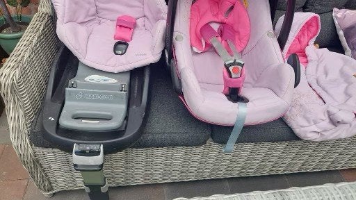 maxicosi pebble autostoel, Ophalen, Autogordel of Isofix, Gebruikt, 9 t/m 18 kg