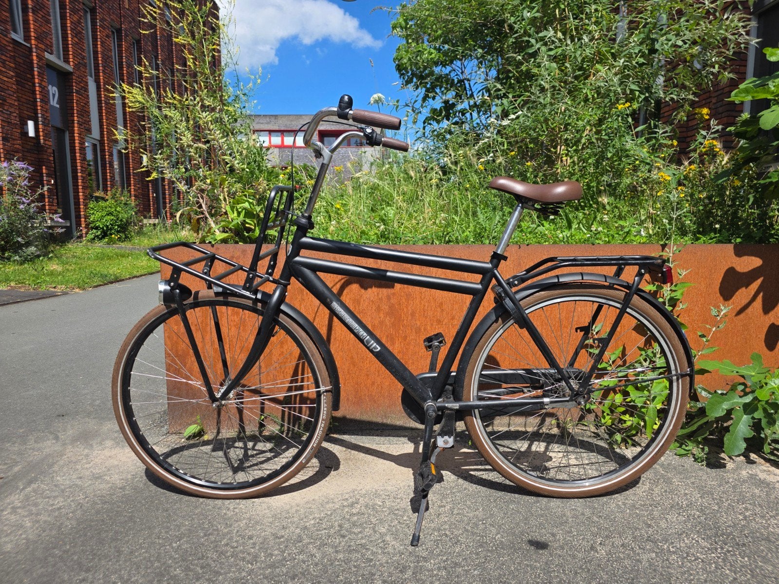 Sparta pickup  transportfiets met voordrager, Ophalen, Terugtraprem, Sparta, Gebruikt
