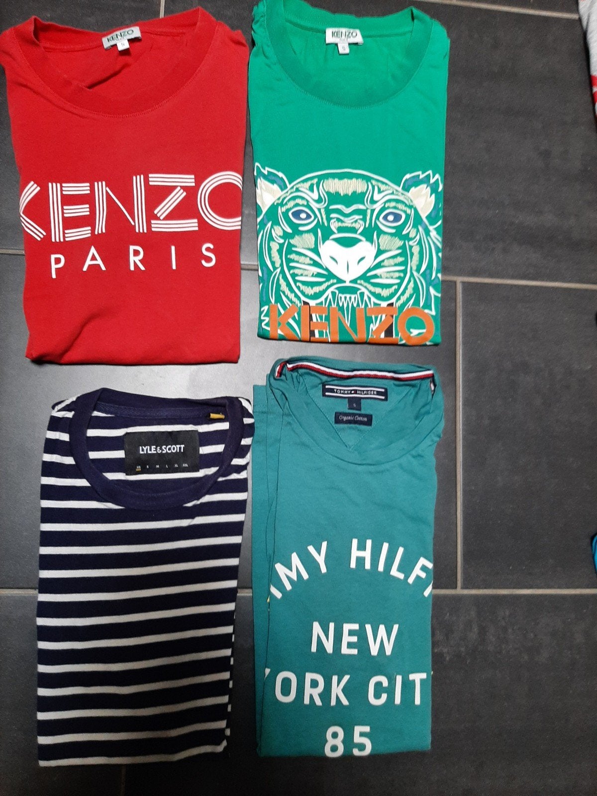 T-shirts jongen S Kenzo Hilfiger Nike Lyle & Scott Dsquared2, Ophalen of Verzenden, Gebruikt