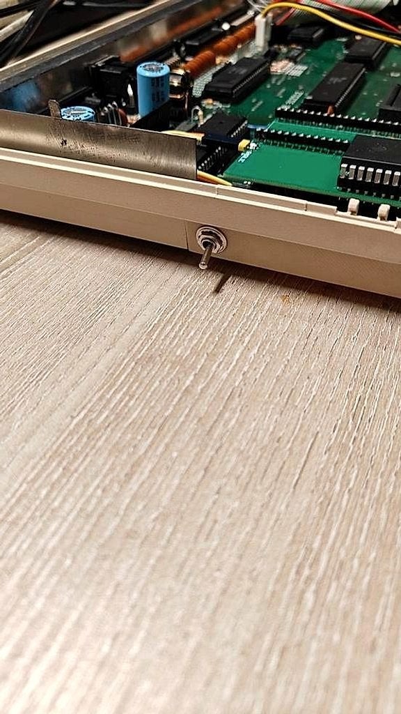 Garlic CPU Schakelaar voor Amiga 500 - Switchboard, Computers en Software, Vintage Computers, Verzenden