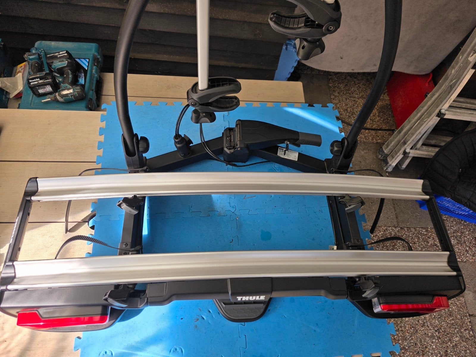 Thule VeloSpace XT 2 938 Fietsendrager, Ophalen, Gebruikt, Brede banden, 2 fietsen