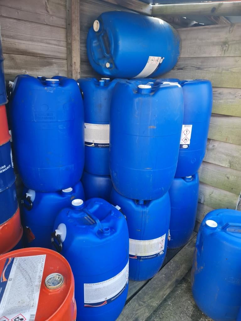 Kunststof 60 liter tonnen., Minder dan 75 liter, Ophalen, Gebruikt, Kunststof