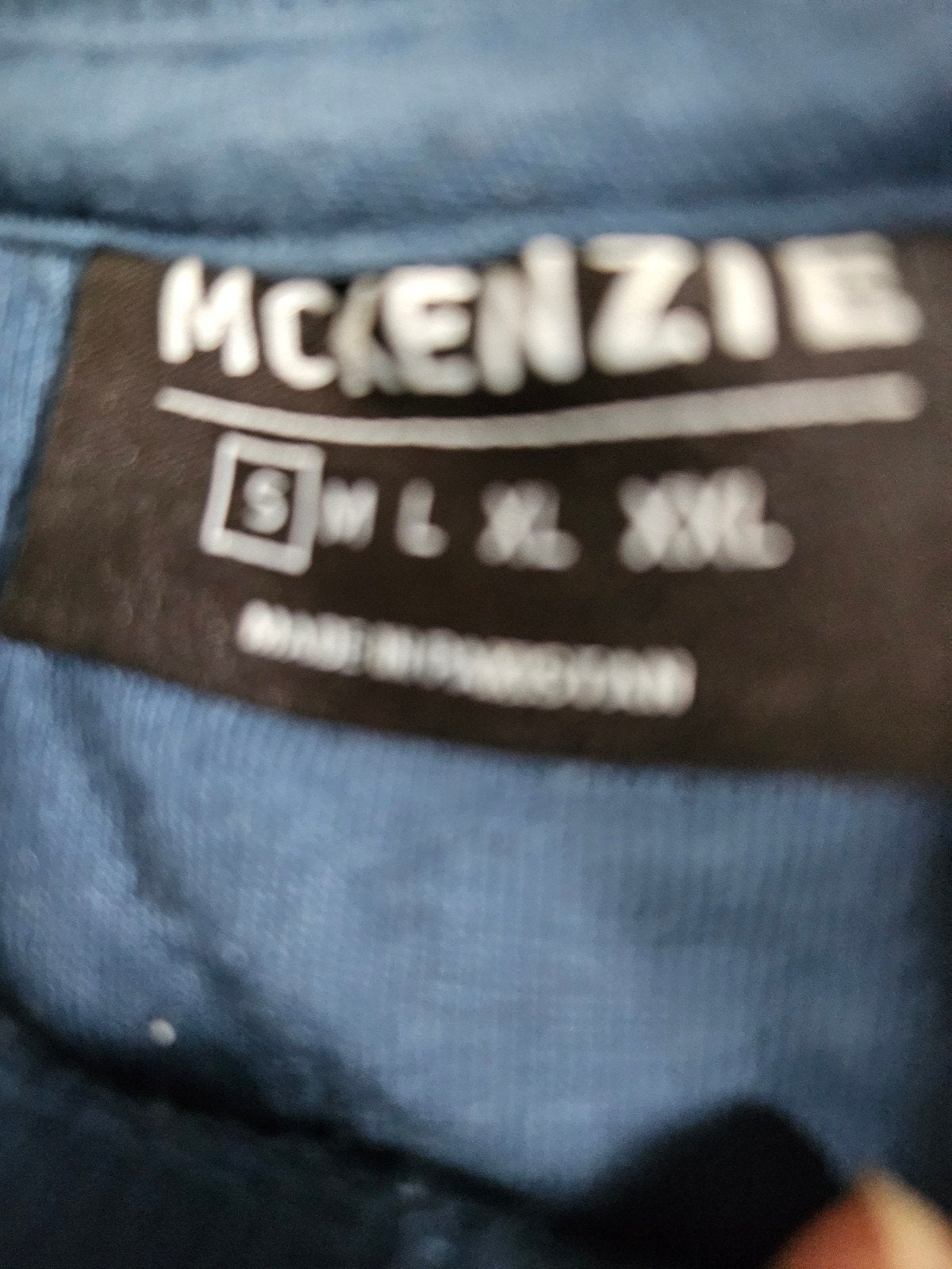 McKenzie Trainingspak, Kleding | Heren, Sportkleding, Blauw, Overige typen, Ophalen of Verzenden, Zo goed als nieuw