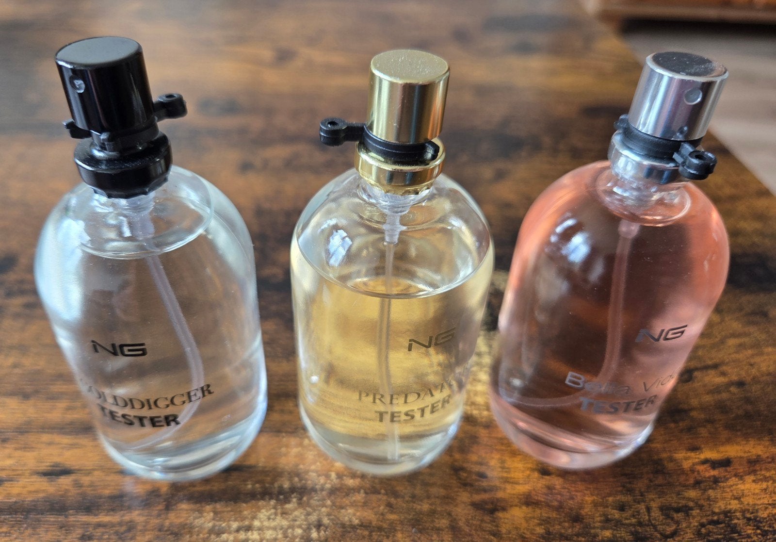 3 Test flesjes NG Perfumes 50 ml, Ophalen of Verzenden, Nieuw
