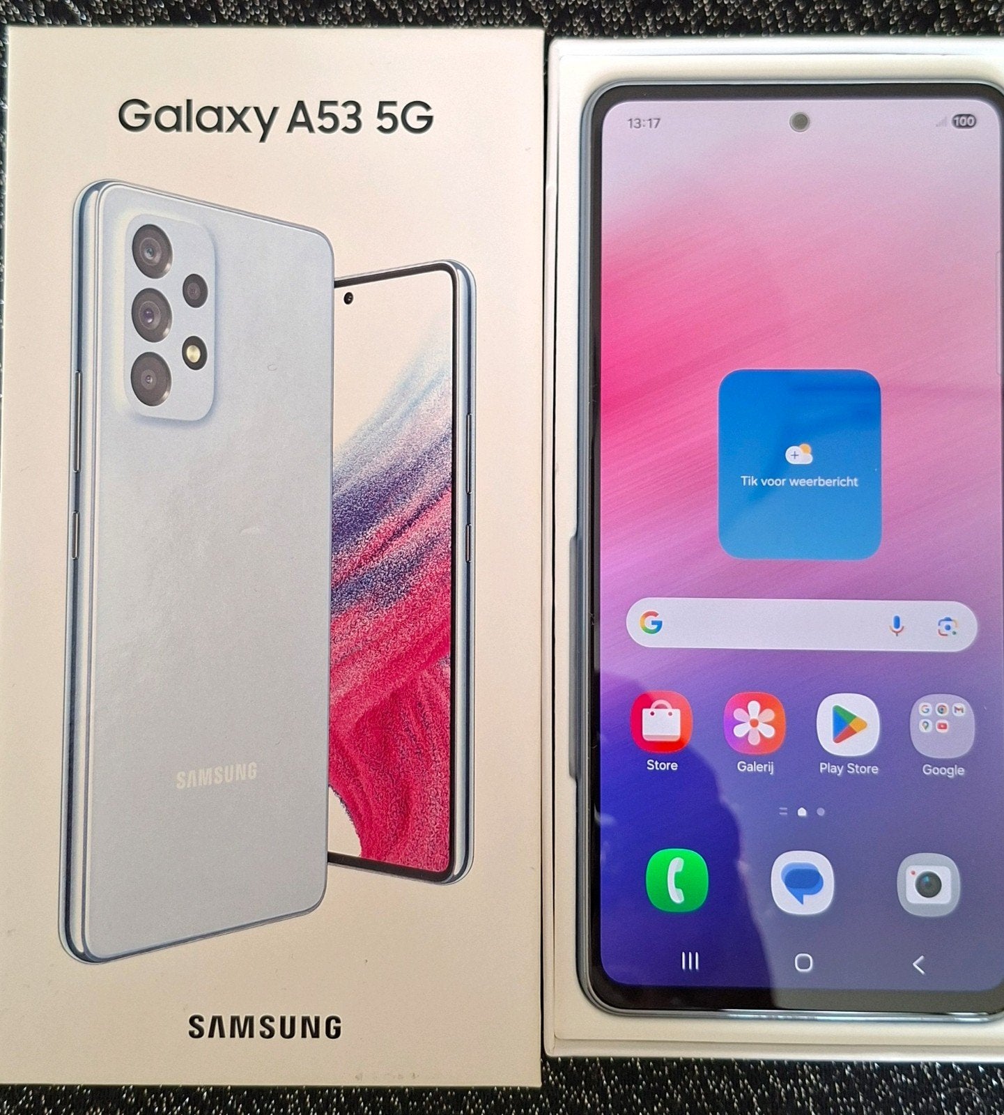 Samsung Galaxy A53 5G - Zo goed als nieuw, Telecommunicatie, Ophalen, Blauw, Touchscreen, Zo goed als nieuw