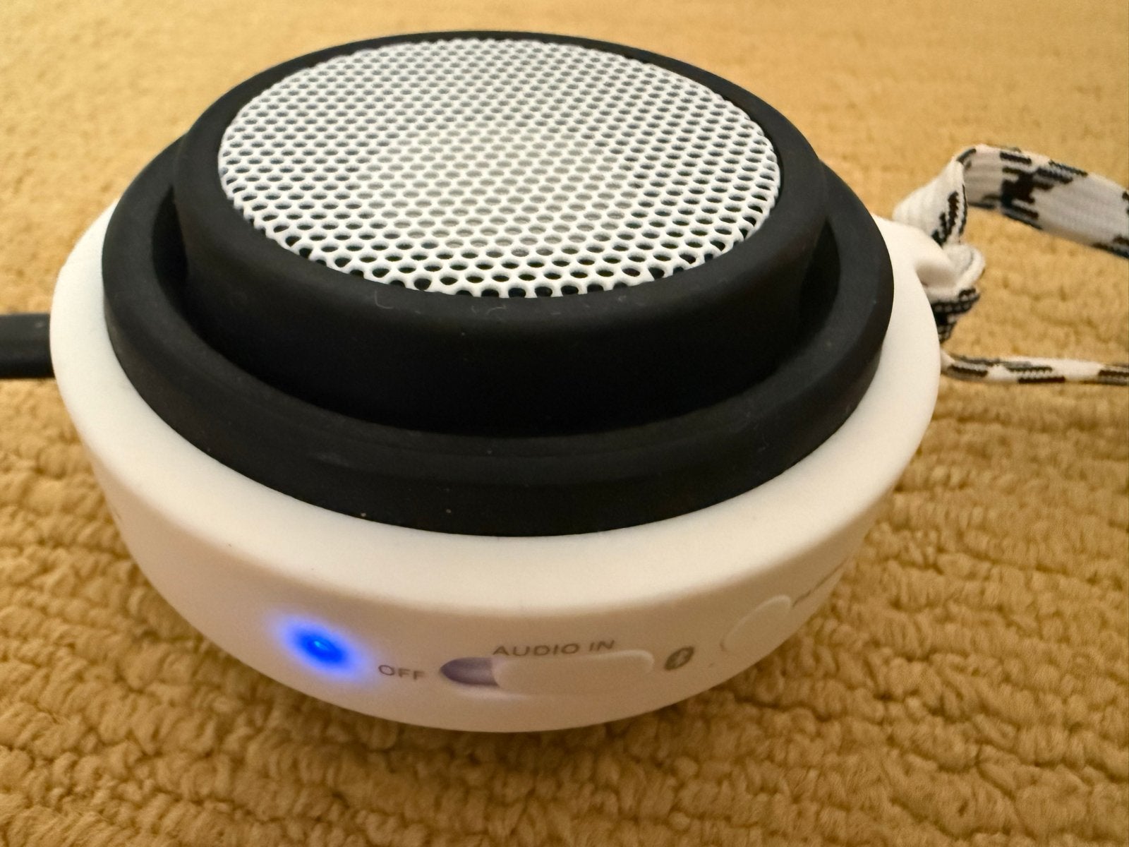 Philips Draagbare Bluetooth Speaker - Wit/Zwart, Philips, Overige typen, Ophalen of Verzenden, Zo goed als nieuw