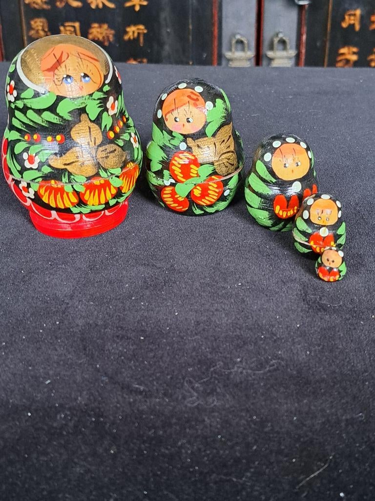 Matroeska  matrouska  5 delig set, Ophalen of Verzenden