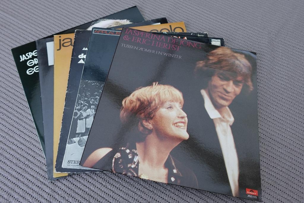 6 LP's van Jasperina de Jong, Ophalen of Verzenden, Gebruikt, 12 inch