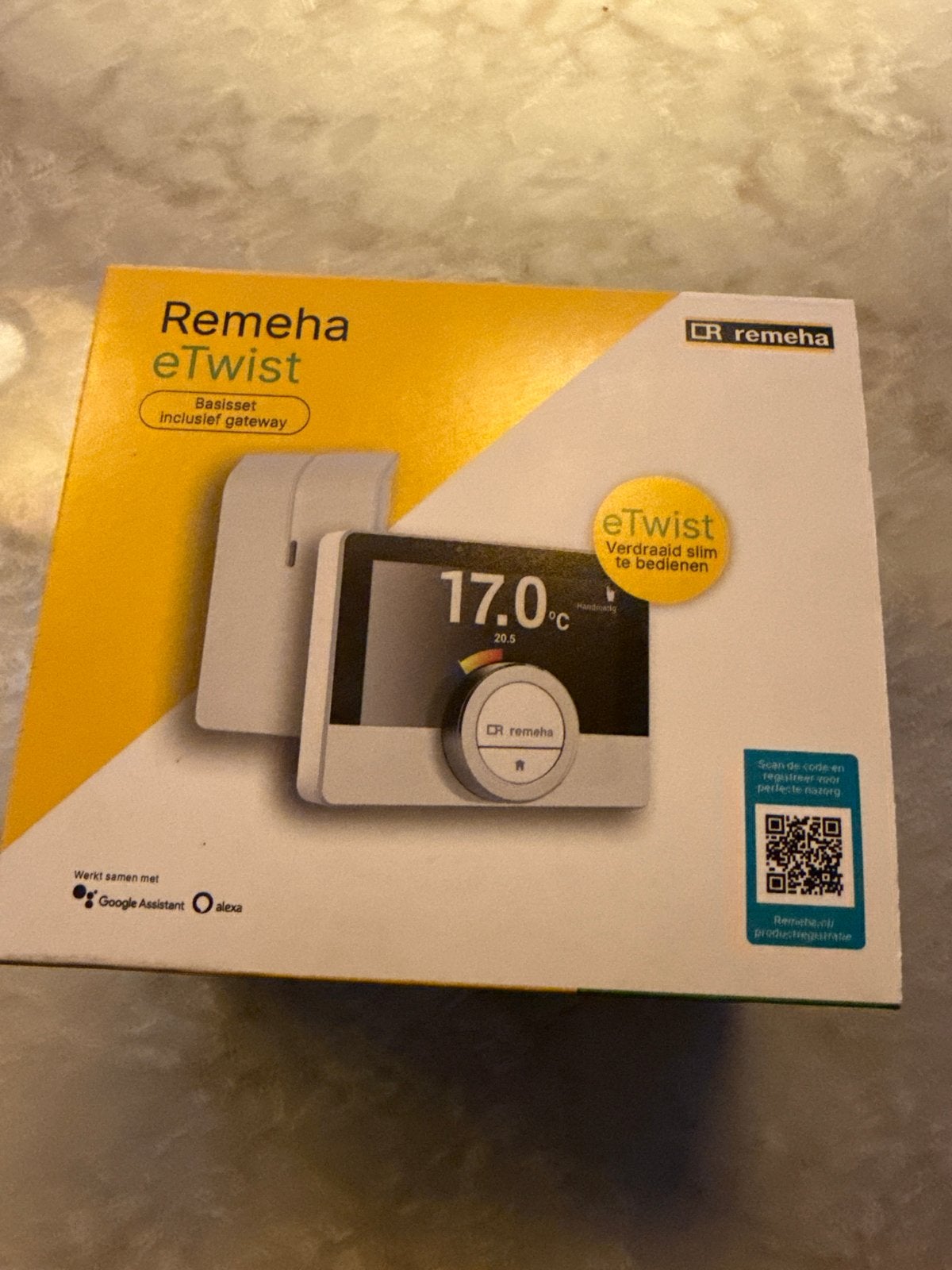 Remeha eTwist basisset met Gateway - Nieuw in doos, Ophalen of Verzenden, Slimme thermostaat, Nieuw