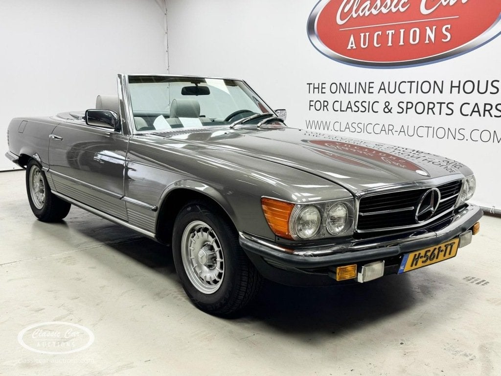 Mercedes-benz SL-KLASSE 380SL   - ONLINE AUCTION, Auto's, Automaat, Cabriolet, Mercedes-Benz, Bedrijf
