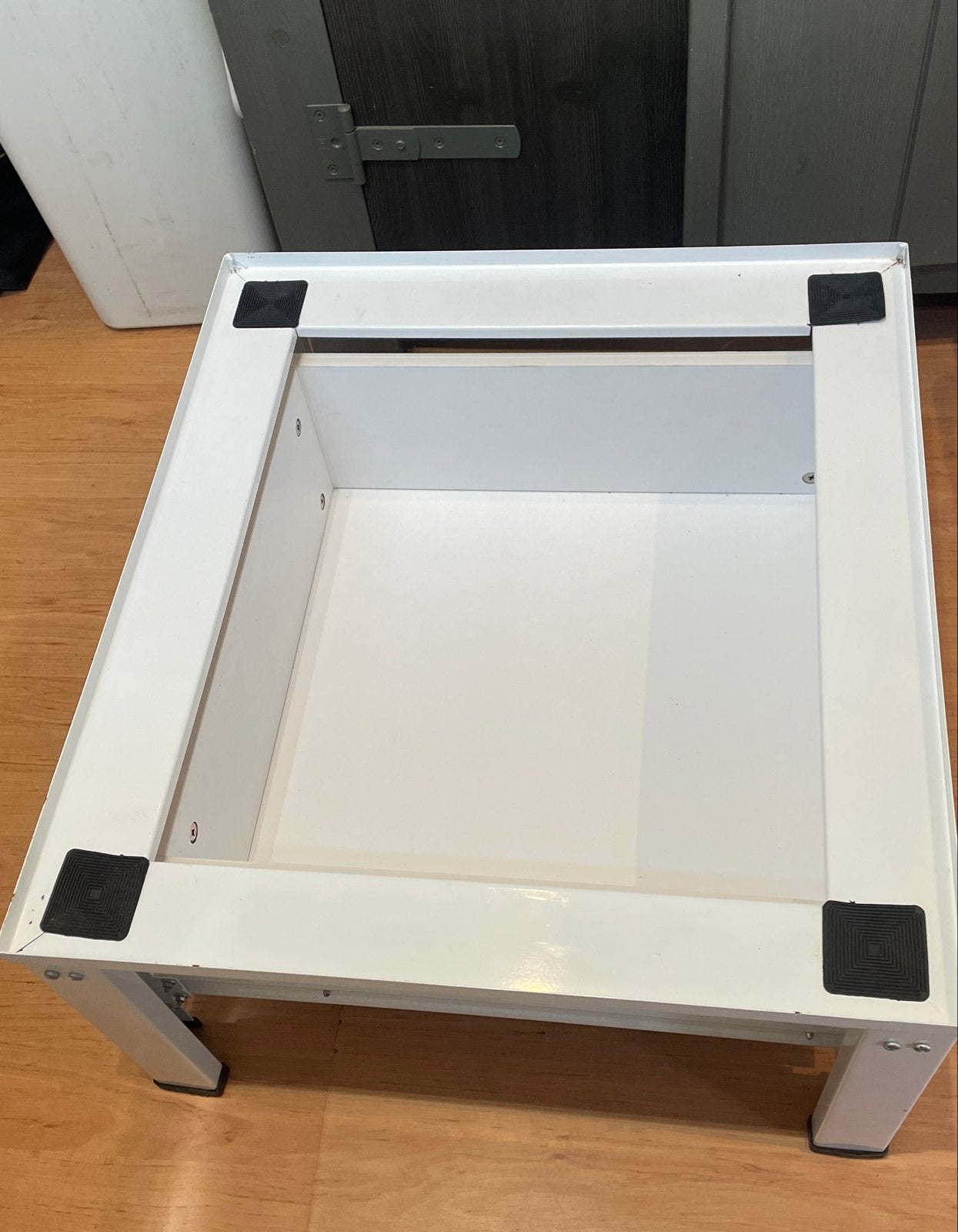 Wasmachine verhoger met lade - Wit, Ophalen, Gebruikt