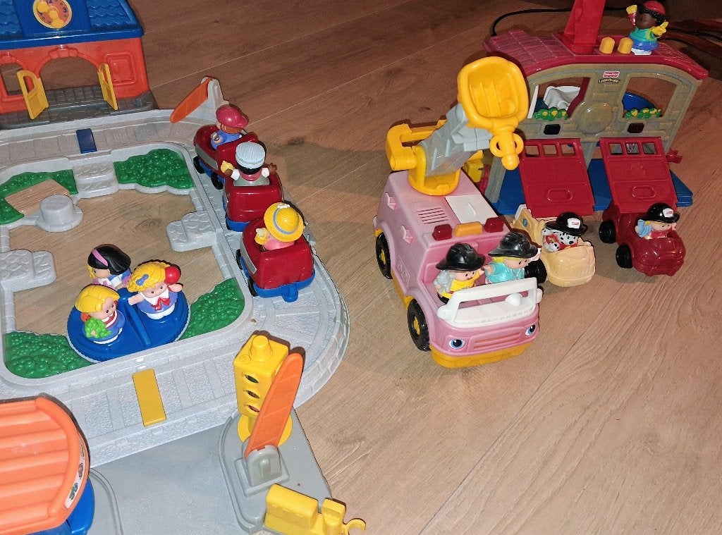 Grote Fisher-Price Little People speelset, Kinderen en Baby's, Speelgoed | Fisher-Price, Ophalen, Gebruikt, Speelset