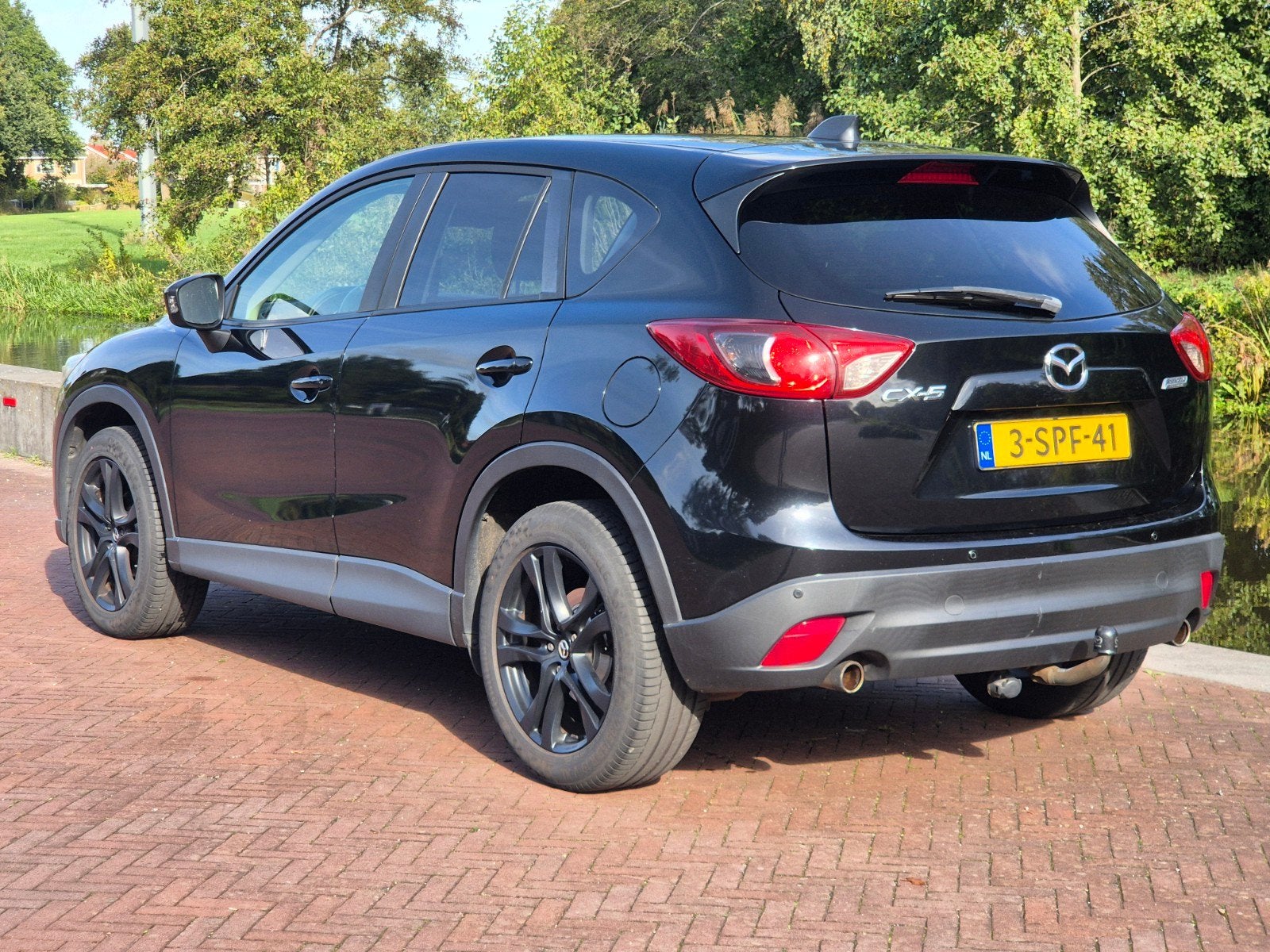 Mazda CX-5 2.0 | 165PK | 19" | Trekhaak | Xenon | Vol opties, Auto's, Voorwielaandrijving, 1998 cc, Stof, Zwart