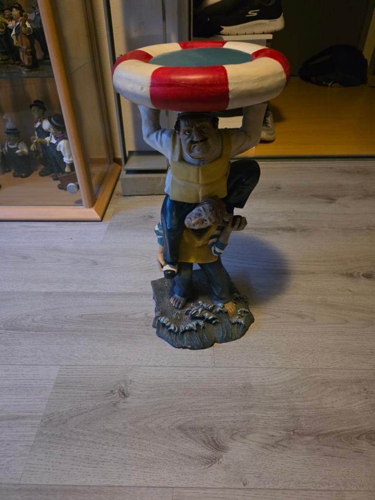 Laurel en Hardy beeld, Verzamelen, Beelden en Beeldjes, Ophalen, Mens